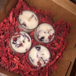 Rose Tea Light Candles